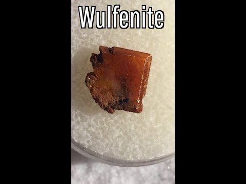 Video: Ar wulfenitas yra brangakmenis?