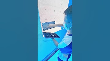 Technicians repaired the LED screen!#ledvideowall #eagerled #leddisplay #ledwall #ledmodule