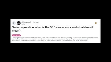 How To Resolve Character AI Error Code 500?