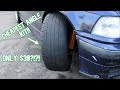 Installing CHEAP Angle Kit and E46 Control Arms!! D.I.Y. | Project Freedan Drift Build Ep. 5