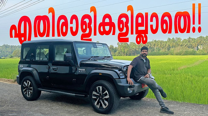 Mahindra Thar Roxx is the Best car of the Year but why? | ഇതല്ലാതെ  വേറെ ഏത് ? |  Vandipranthan
