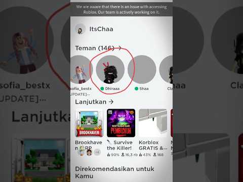 wow main lagi sama kak @dhira.youtube || #roblox #brookhaven #jjroblox