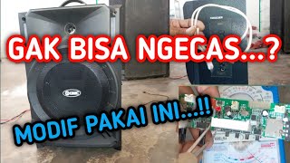 CARA MODIF KONEKTOR CAS SPEAKER BLUETOOTH,modif cara ini di jamin mantap...