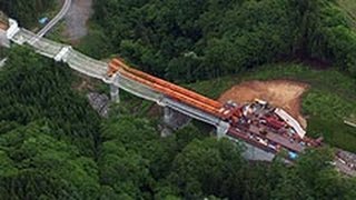 作業員転落で１人死亡、３人けが　北海道・木古内　高規格道路橋工事現場