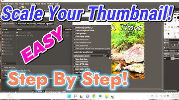 Resize Your THUMBNAIL In Minutes | FREE And EASY Solution With GIMP!