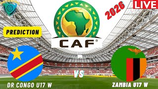 🔴DR Congo vs Zambia LiveScore I FIFA U17 Women's World Cup  2026 Qualifiers Commentary Update Today