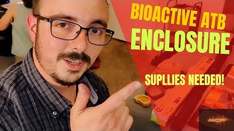 Bioactive Amazon Tree Boa Setup - Part 1 -Supplies