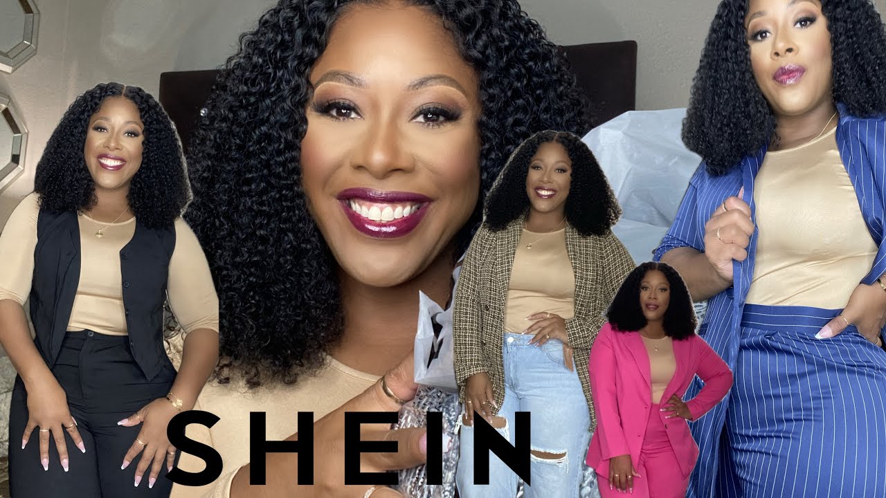 AFFORDABLE FALL FASHION  SHEIN TRY ON HAUL  Blazers  Denim  Suits  MakeupMesha