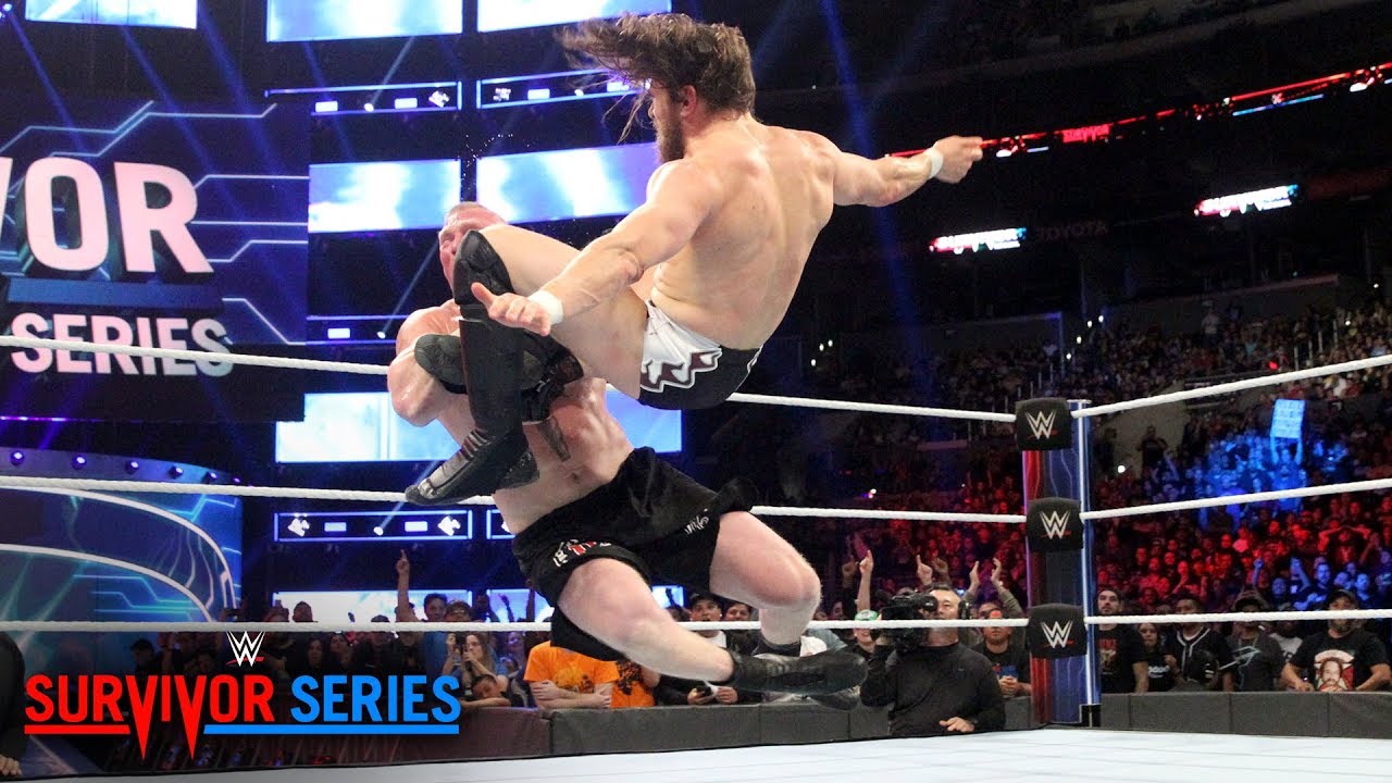 Daniel Bryan floors The Beast with a vicious Running Knee: Survivor Series 2018 (WWE Network)