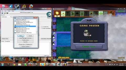 Plants Vs Zombies Sun Hack Cheat Engine 6.1