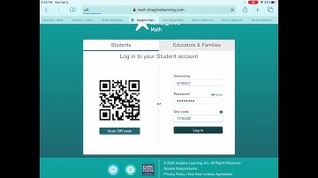 How to LOG IN TO IMAGINE MATH