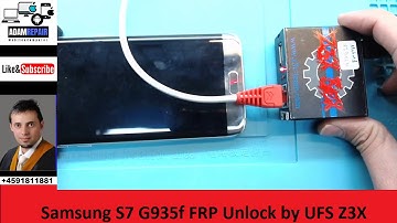 S7 G935F how to bypass FRP Google Account with UFS Method