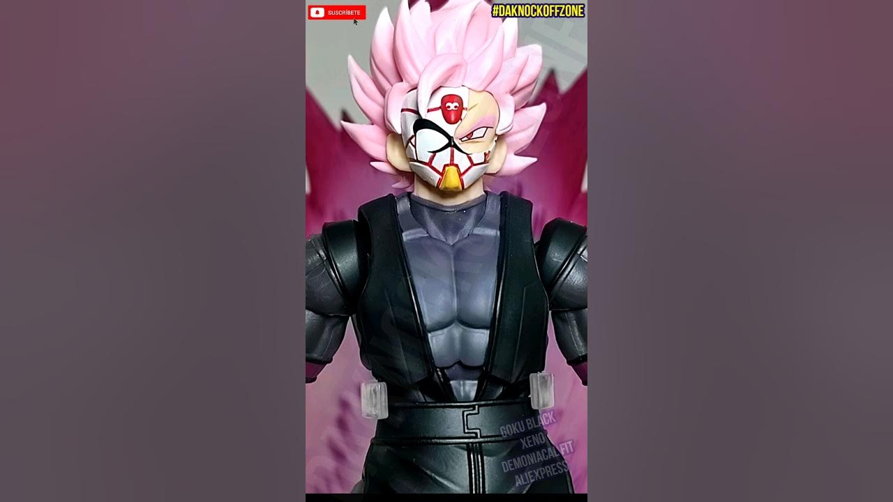 Goku Black Xeno Demoniacal fit Increíble y económica figura #posing  #dragonball #dbh #dbs #shorts 