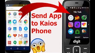 How to send apps andoride to Kaios phone/Jazz Digit 4G phone screenshot 5