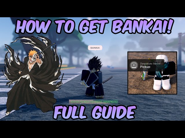 HOW TO GET SHIKAI IN PROJECT MUGETSU ROBLOX