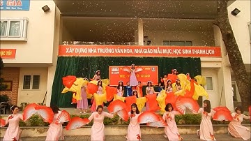 Múa đất nước lời ru. Lớp 11a2 - Trường THPT Nguyễn Gia Thiều