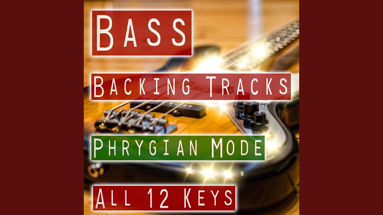 Pop Rock D# (Eb) Phrygian Mode Backing Track without Bass