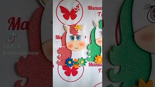 Decoración Ponys en microporoso ? manualidadestyb manualidades decoration ponies viral