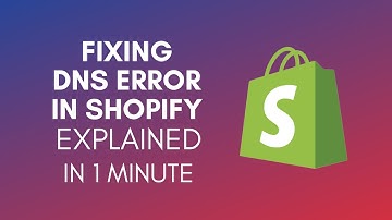 How To Fix DNS Error Shopify In 2024?