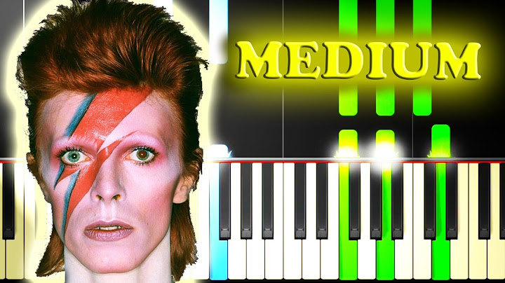 Space Oddity Piano version - Piano performance video thumbnail