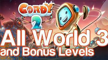 Cordy 2 - 3 Star Walkthrough - All Sky Factory Levels 3-1 through 3-10 and 6 Bonus Levels