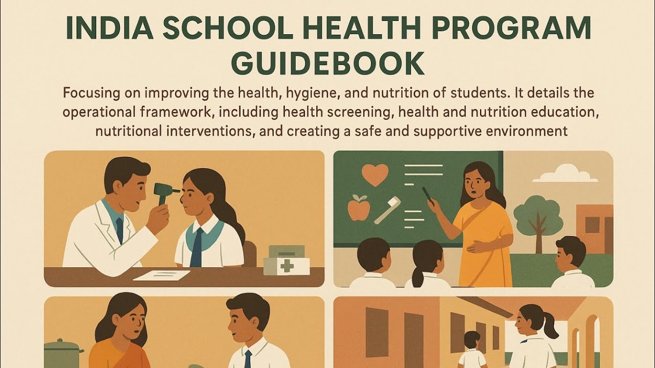 India School Health Program Guidebook | Audiobook Podcast on Student Health, Hygiene & Nutrition 🎧