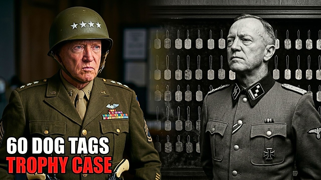 "What Patton Did When He Found 60 American Dog Tags in a German Officer's Trophy Collection"