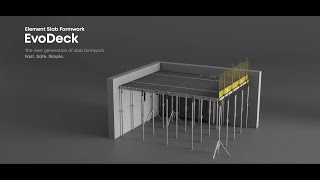 Evodeck slab formwork |Innovative formwork technology Interfama [EN]