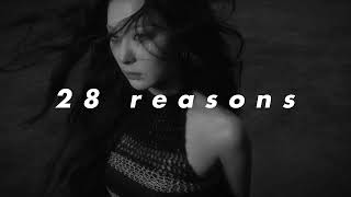 seulgi - 28 reasons (slowed + reverb)