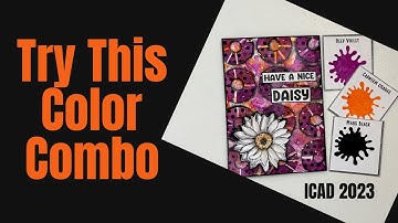 Mixed Media Art Journal Tutorial- Color Combo To Try #artjournal #icad2023 #mixedmedia