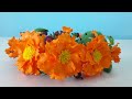 Flowers with your own hands Осение цветы своими руками
