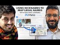 Meta machine learning interview question mapping names to nicknames