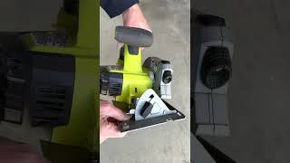 FEATURES & FUNCTIONS OF THE RYOBI CIRCULAR SAW