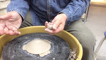 Trimming a Lid: Adding a knob handle.