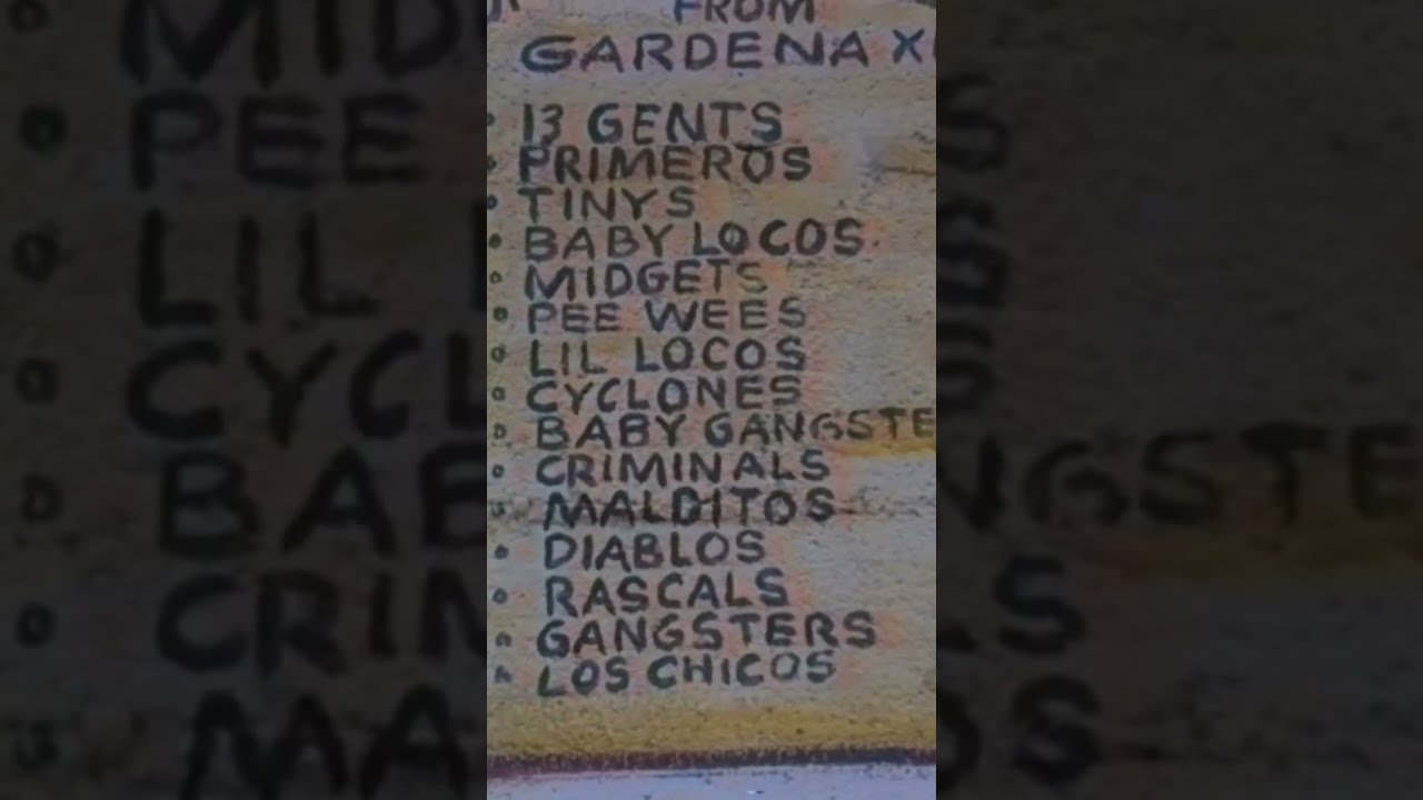 Gardena 13  | Gang Sets | Freeway City 