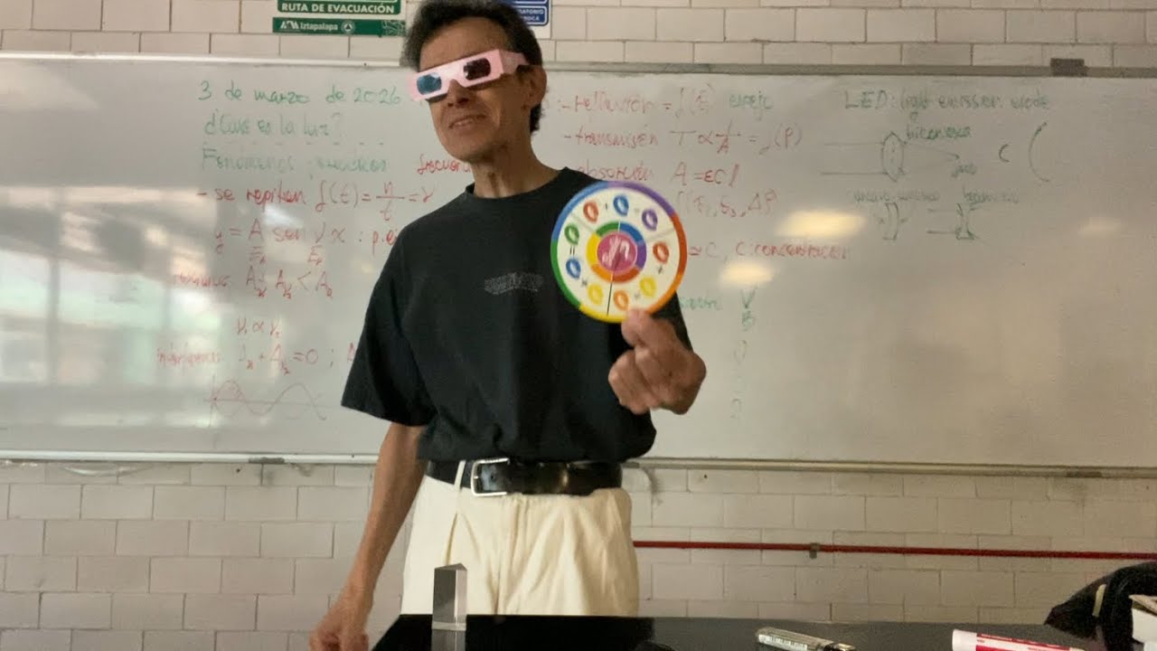 Espectro visible y sus propiedades físicas