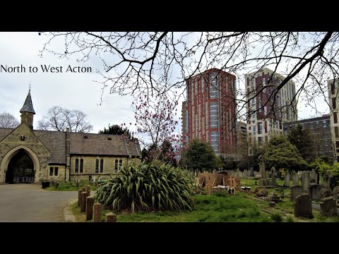 West London Spring Walk -North Acton to West Acton Station/April 2021