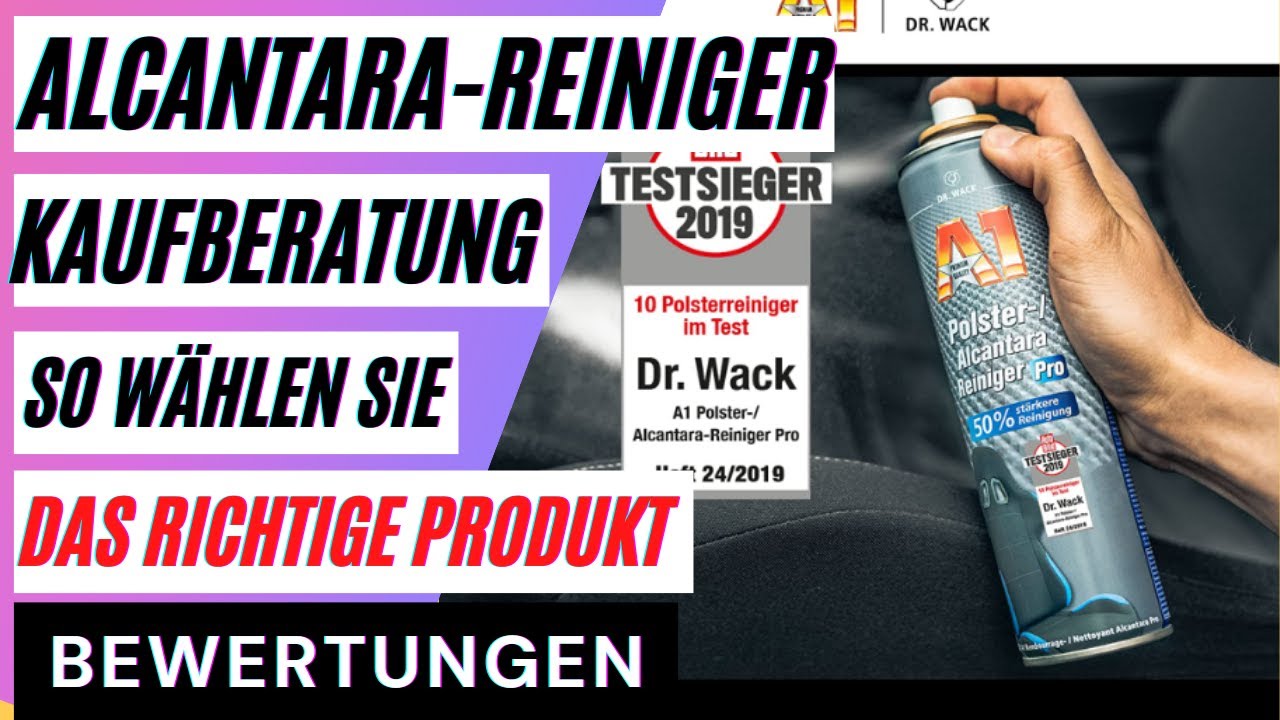 Dr. Wack - A1 Polster-/Alcantara Reiniger Pro 400ml 