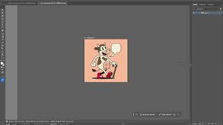 Designing a Cartoon Cow Mascot in Adobe Illustrator | Full Timelapse Vector Illustration Designing a Cartoon Cow Mascot in Adobe Illustrator | Full Timelapse Vector Illustration