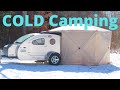 Teardrop Trailer COLD camping Propex HS2000