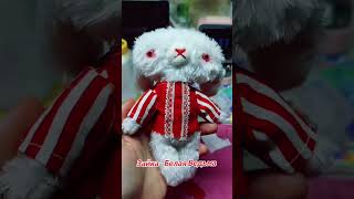 Зайка Белая Ведьма #игрушкиручнойработы