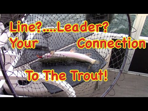 Line & Leader For Trout Trolling 