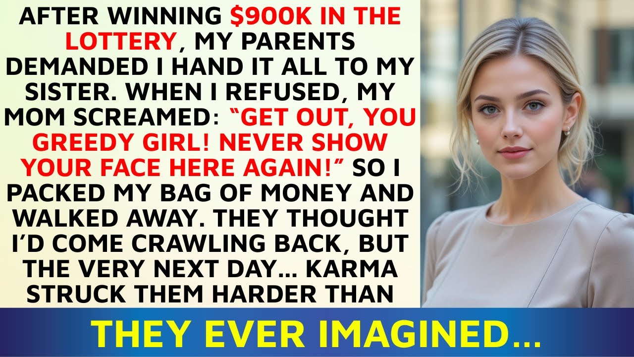 They Tried to Take My $900K Lottery Win for My Sister… But I Had Other Plans | Storytime