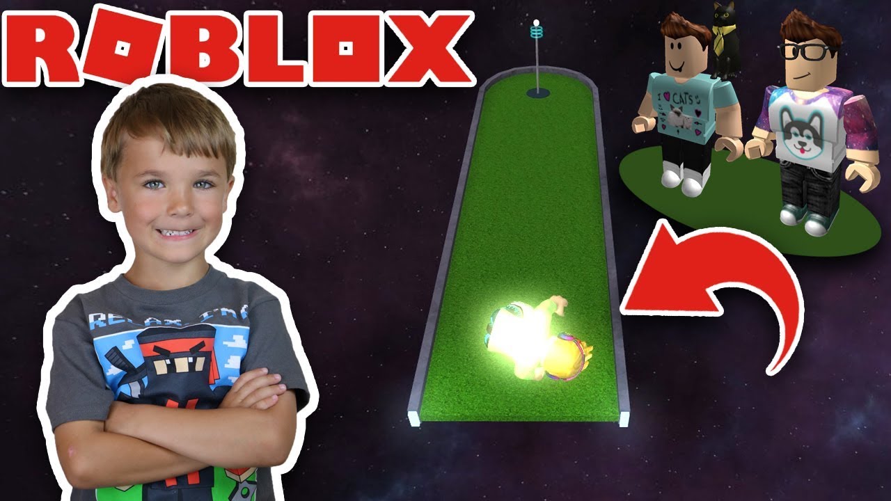 I Am A Golf Ball In Roblox Galactic Golf Obby By Denisdaily And Alex Roblox Parkour Youtube - alien invasion obby roblox