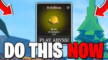 How To GET & USE FICHILLIUM In The Forge! Roblox