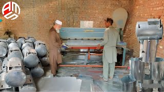 Production Of Metal Water Pressure Tank in Local Factory