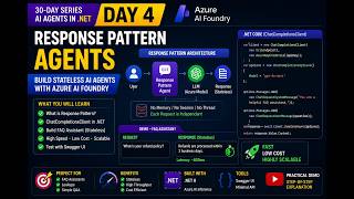 Practical Agentic AI (.NET) | Build FAST Stateless AI Agent in .NET using Microsoft Response Pattern
