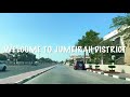 2021 Driving Palm Jumeirah - Dubai 4K - Day Drive