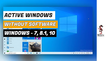 ACTIVATE WINDOWS 10 LIFETIME WITHOUT SOFTWERE || WINDOWS 7, 8, 8.1, 10 || TROGENS