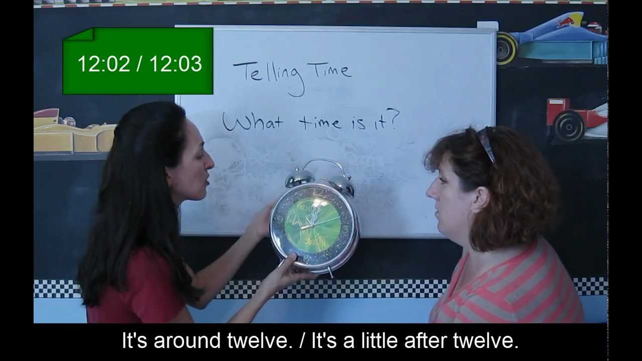 Lesson 58 - Telling Time - Learn English with Jennifer
